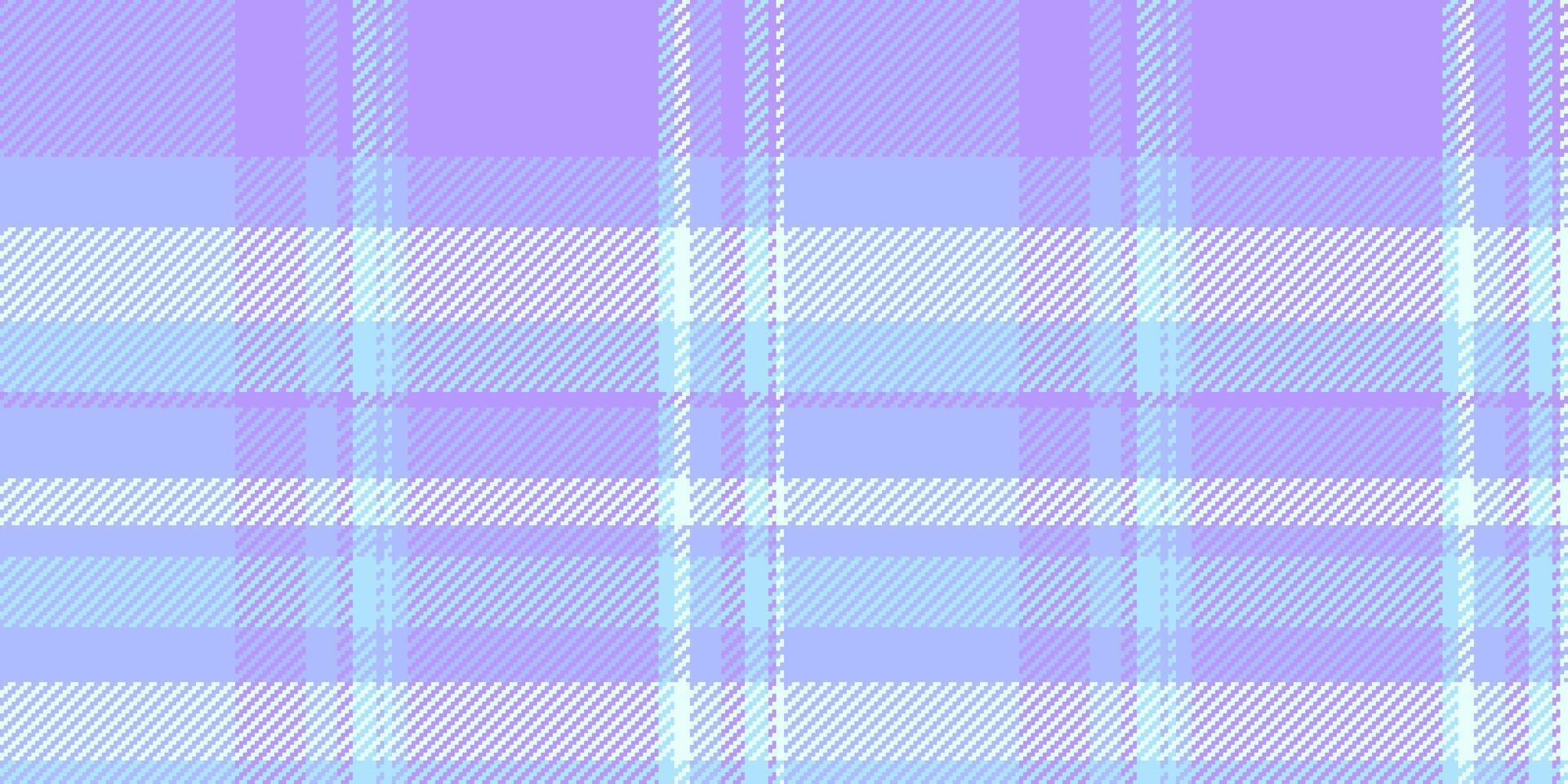 Baby check plaid background, sheet fabric texture. Direct tartan pattern textile seamless in indigo and blue colors. vector
