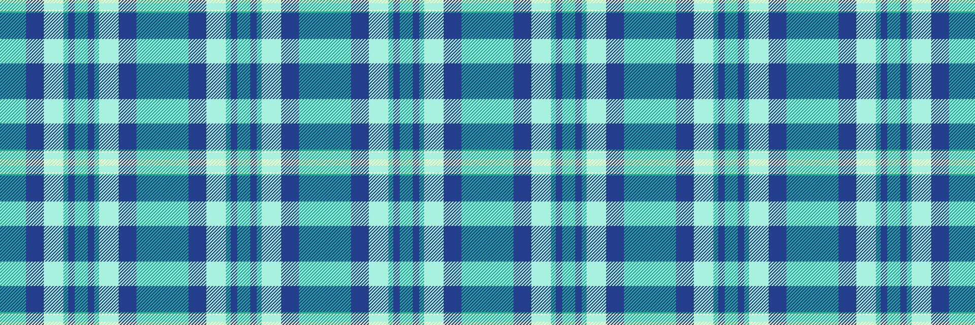Subtle textile plaid pattern, patterned fabric background tartan. Sexual check texture seamless in light and blue colors. vector