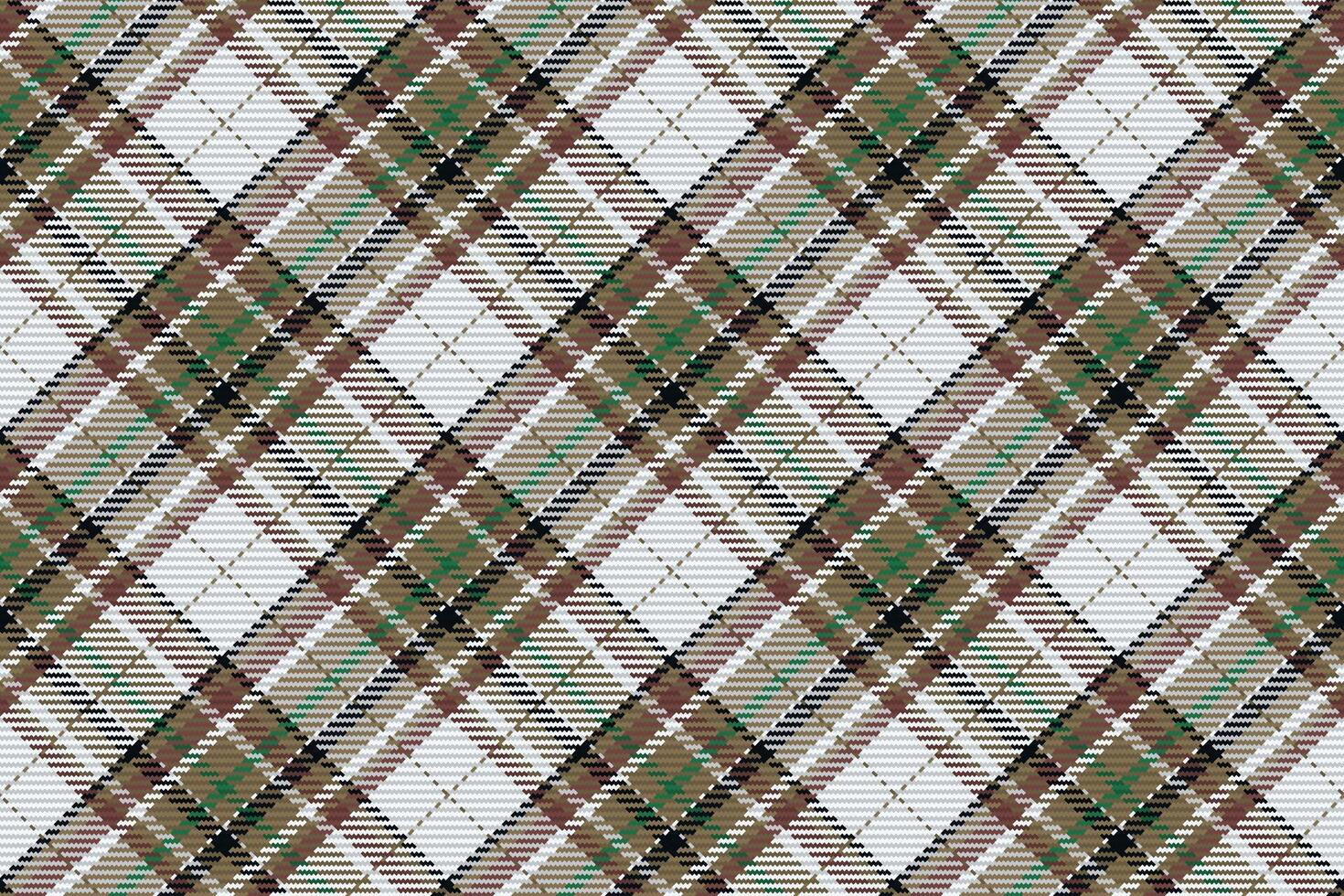 Seamless pattern of scottish tartan plaid. Repeatable background with check fabric texture. backdrop striped textile print. vector