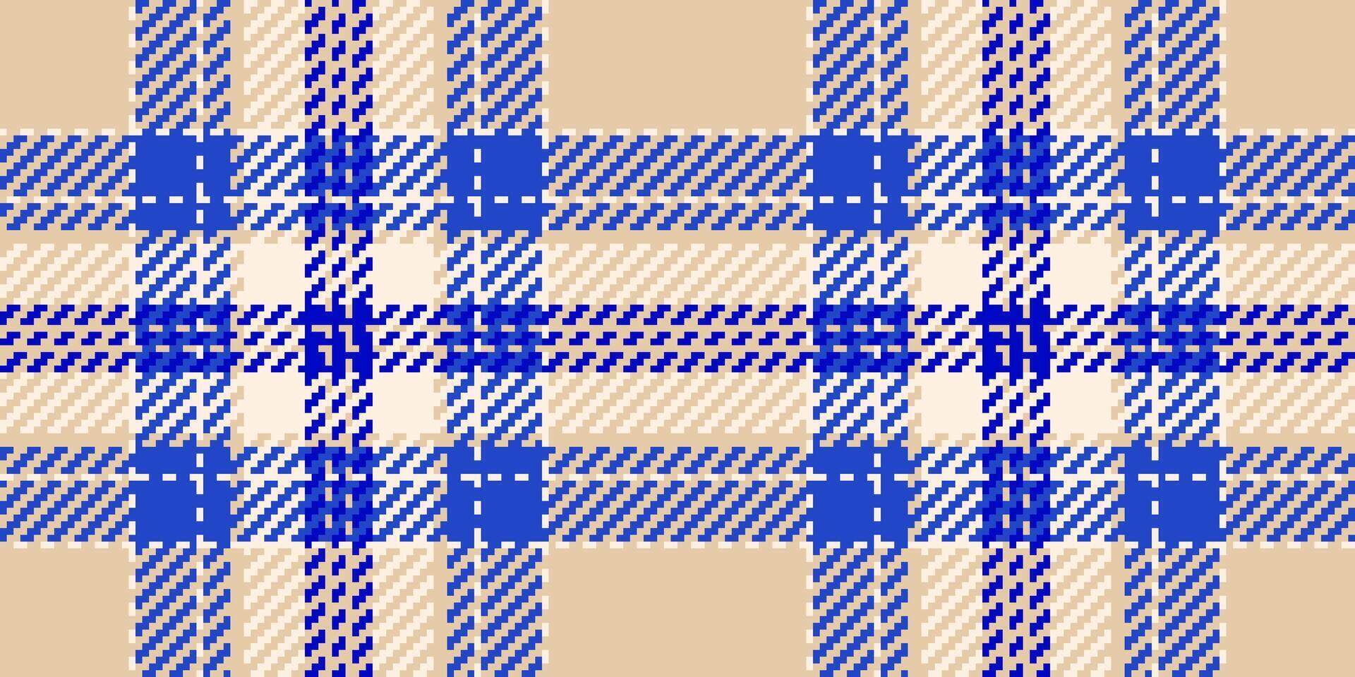 Royalty check tartan plaid, shape fabric textile seamless. Repetition texture pattern background in light and blue colors. vector