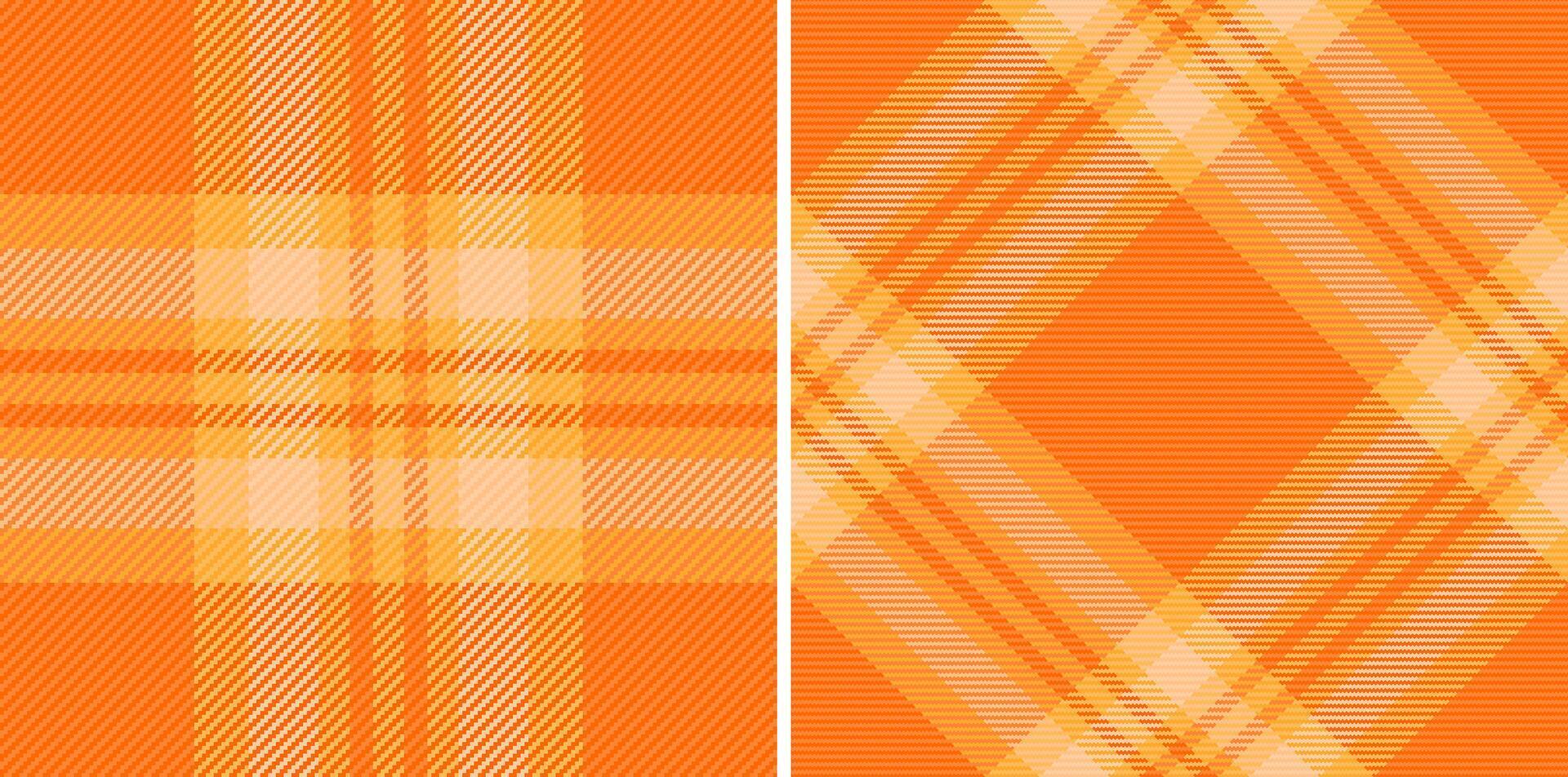 Check pattern fabric of background plaid with a tartan seamless texture textile. vector