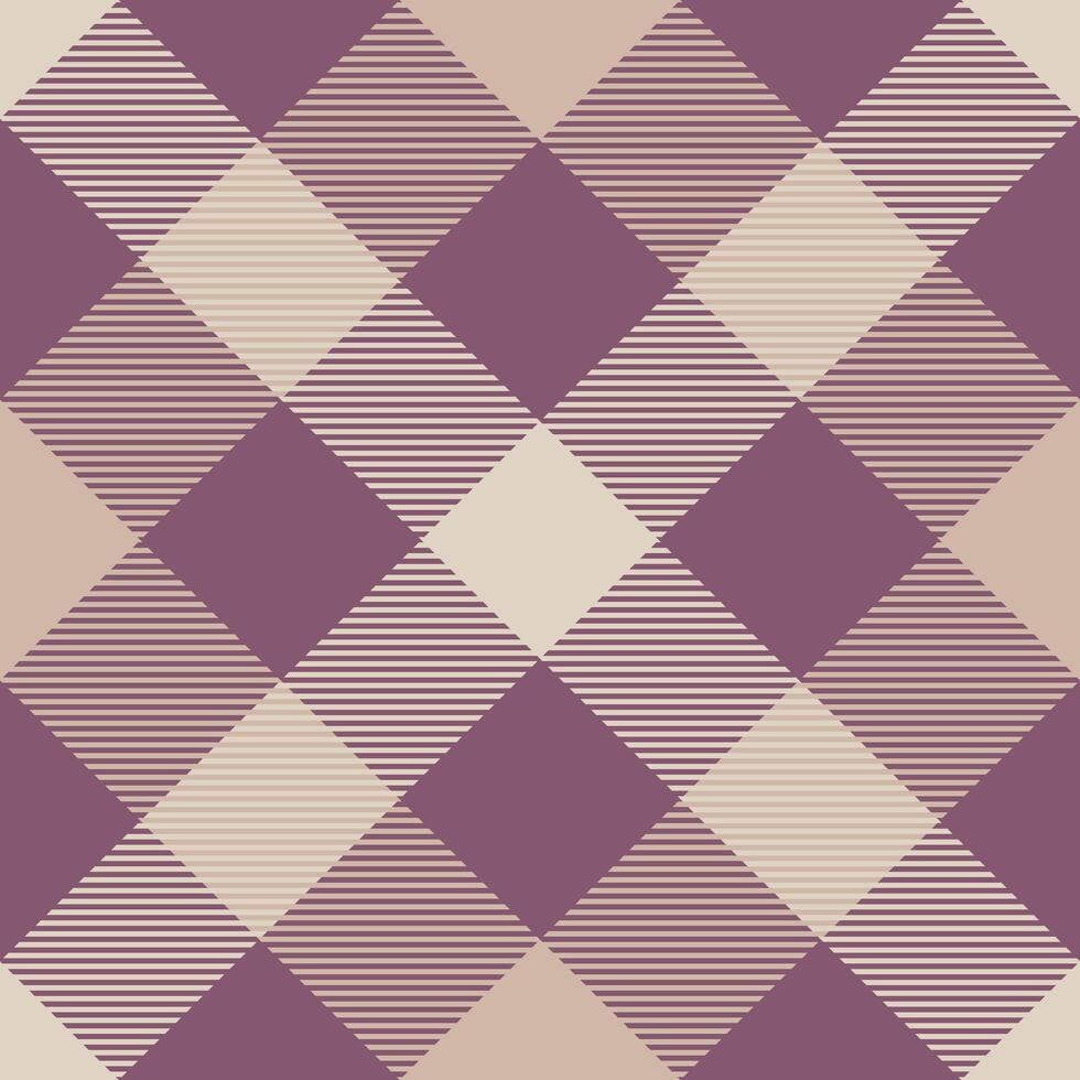 Inspiration textile check, adorable fabric plaid tartan. Wide texture pattern seamless background in light and pink colors. vector