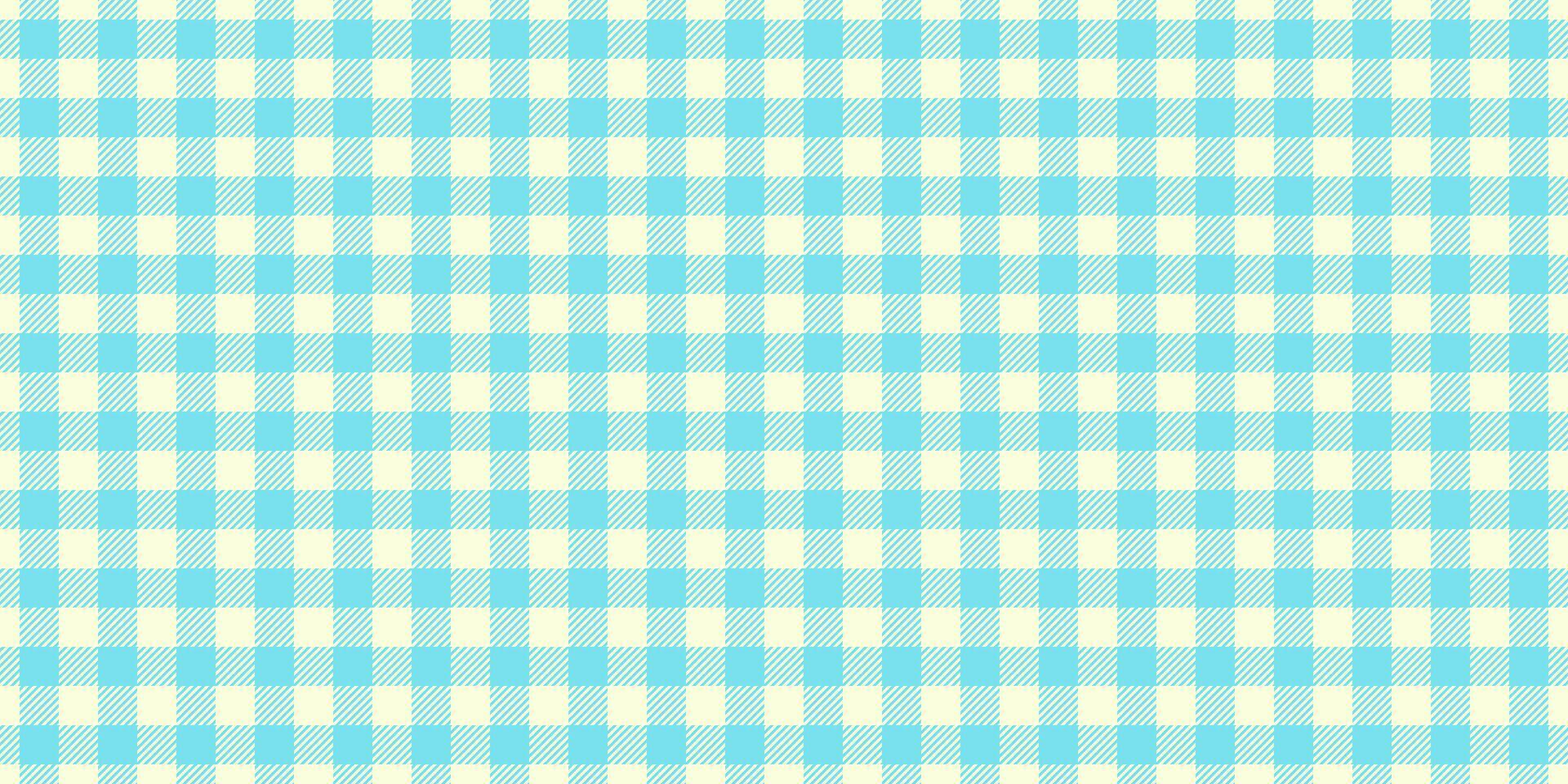 Painting pattern texture plaid, gentleman check fabric. Performance textile background seamless tartan in light yellow and cyan colors. vector