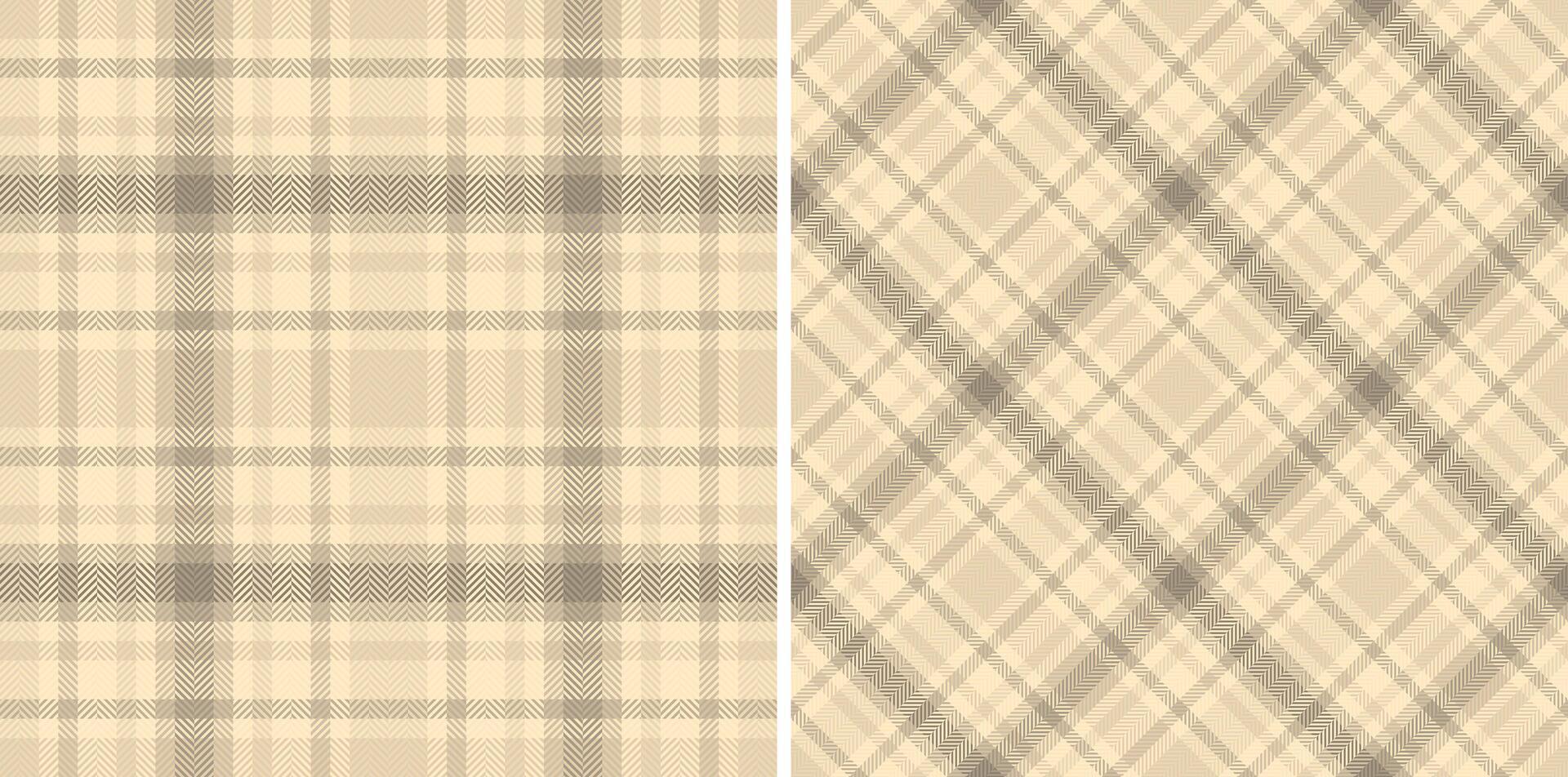 Check tartan seamless of textile plaid with a fabric pattern background texture. Set in pastel colors. Stylish festive outfits for special occasions. vector