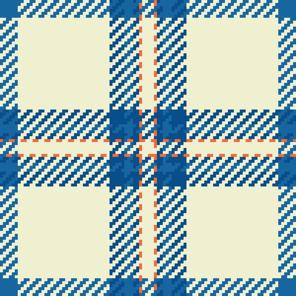 Textile design of textured plaid. Checkered fabric pattern swatch for shirt, dress, suit, wrapping paper print, invitation and gift card. vector