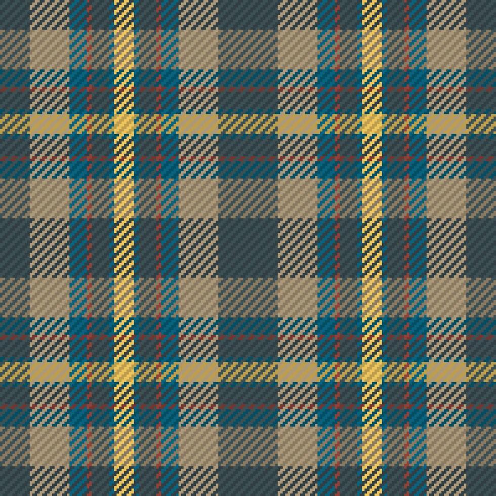 Seamless pattern of scottish tartan plaid. Repeatable background with check fabric texture. backdrop striped textile print. vector