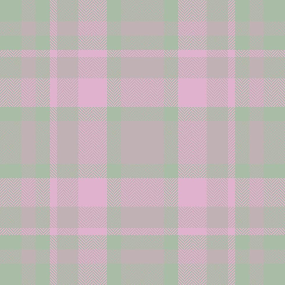 Plaid check pattern. Seamless fabric texture. Tartan textile print. vector