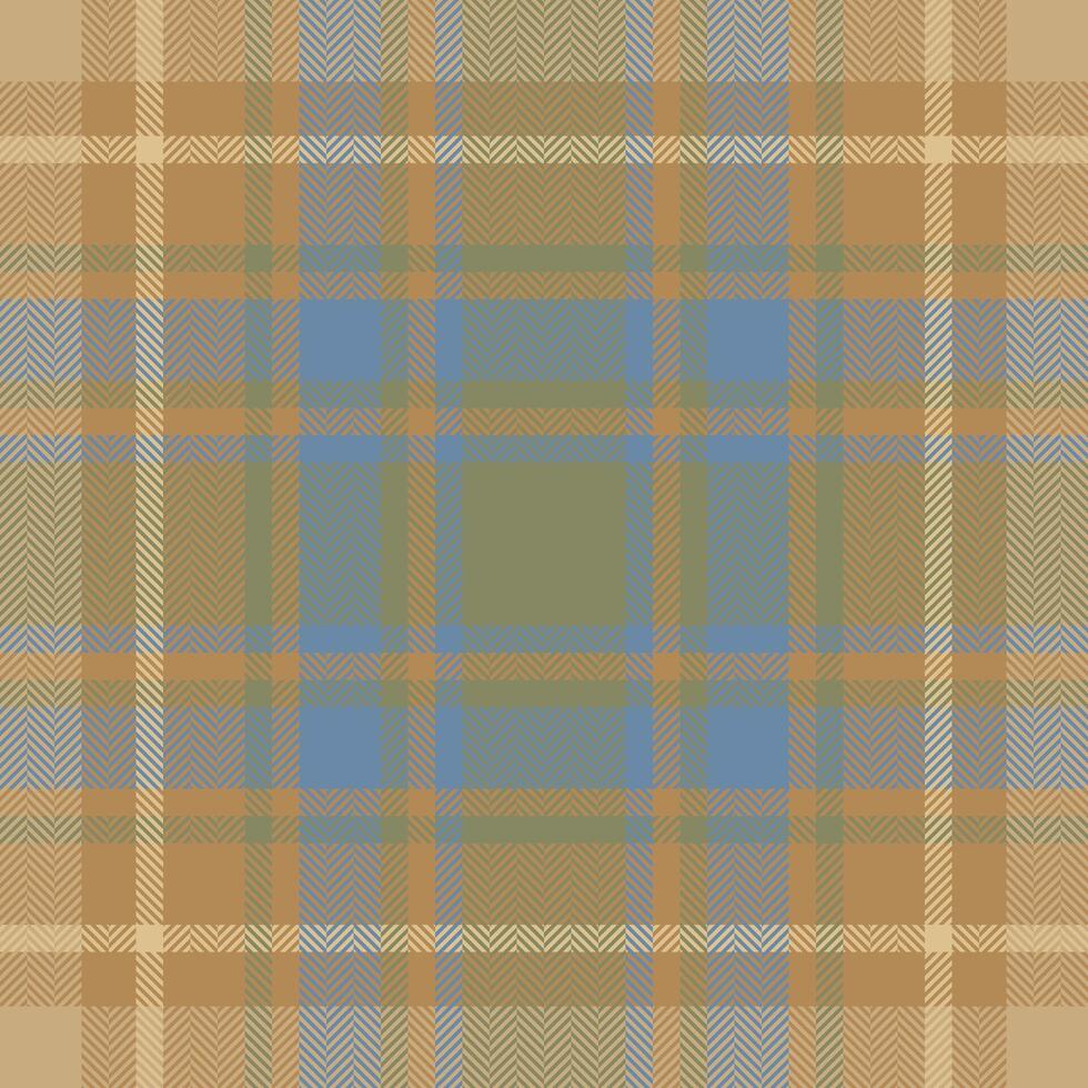 Plaid check pattern. Seamless fabric texture. Tartan textile print. vector