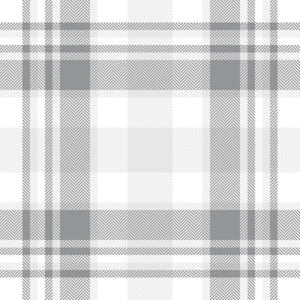 Plaid check pattern. Seamless fabric texture. Tartan textile print. vector