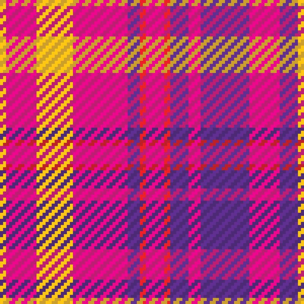 Seamless pattern of scottish tartan plaid. Repeatable background with check fabric texture. backdrop striped textile print. vector