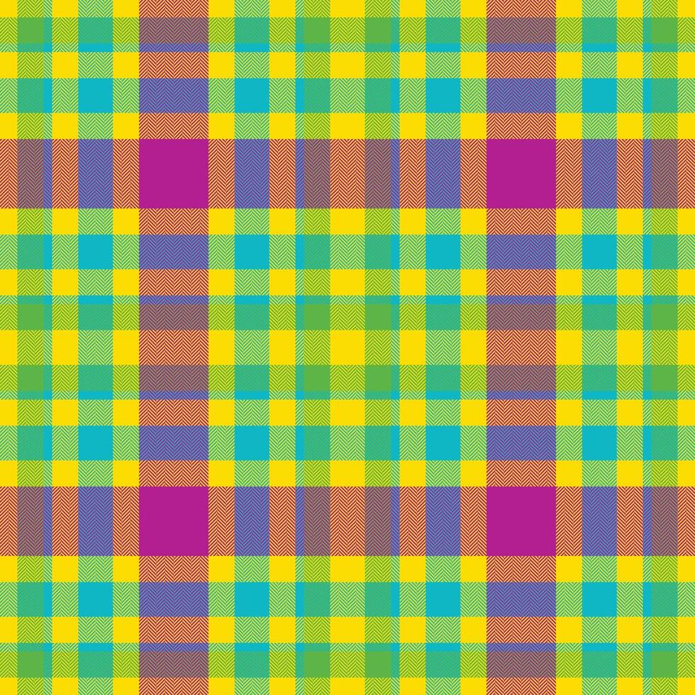 Plaid seamless pattern. Check fabric texture. textile print. vector
