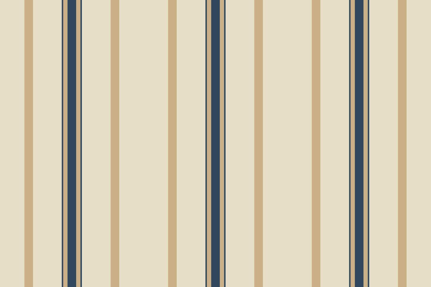 Layout textile stripe lines, hunter vertical seamless texture. Fibre pattern fabric background in amber and light colors. vector