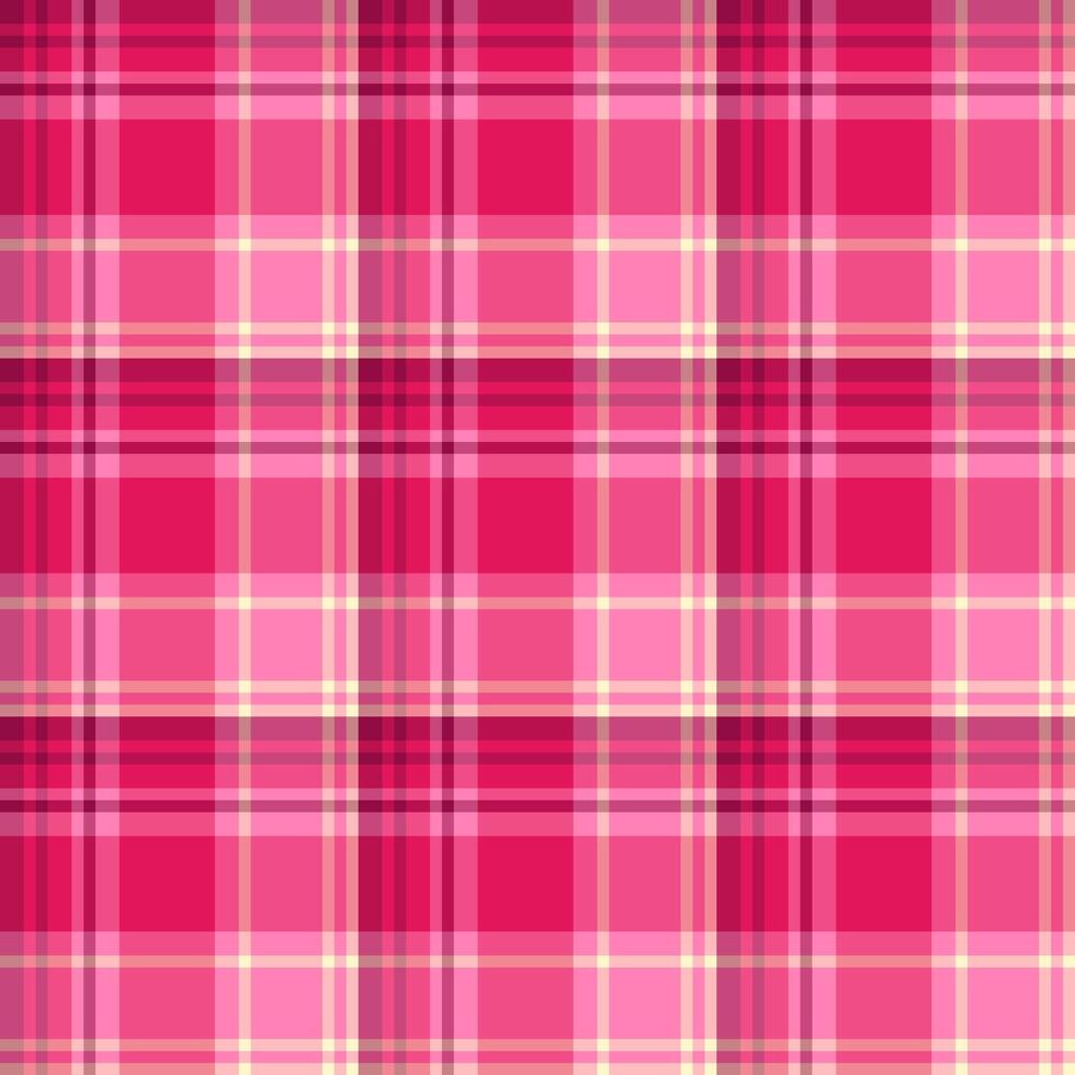 Plaid seamless pattern. background of textile ornament. Flat fabric design. vector