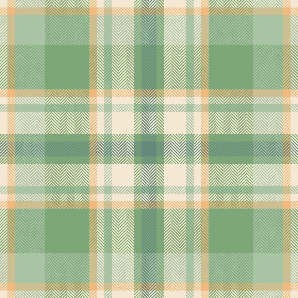 Plaid check pattern. Seamless fabric texture. Tartan textile print. vector