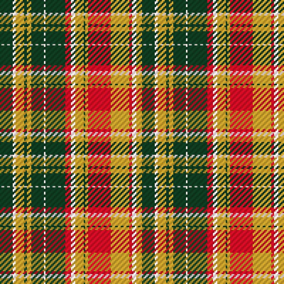 Seamless pattern of scottish tartan plaid. Repeatable background with check fabric texture. backdrop striped textile print. vector