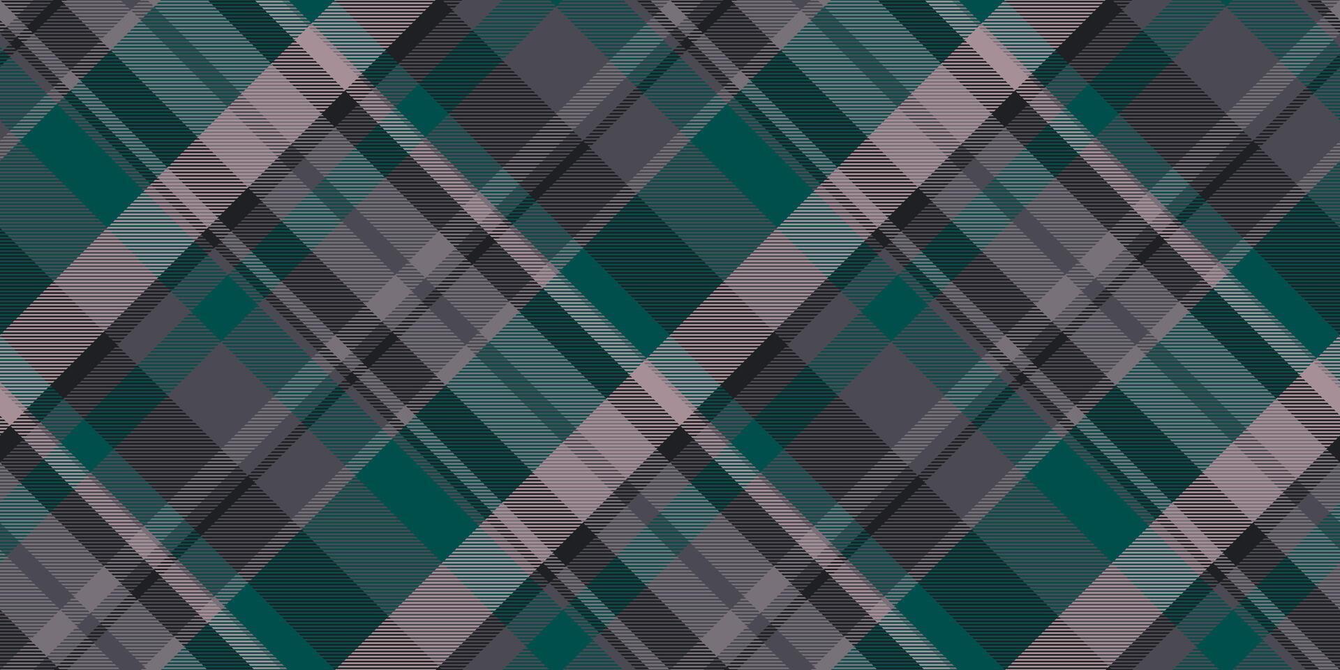 Identity fabric pattern , fur seamless check texture. Furniture background textile plaid tartan in pastel and teal colors. vector