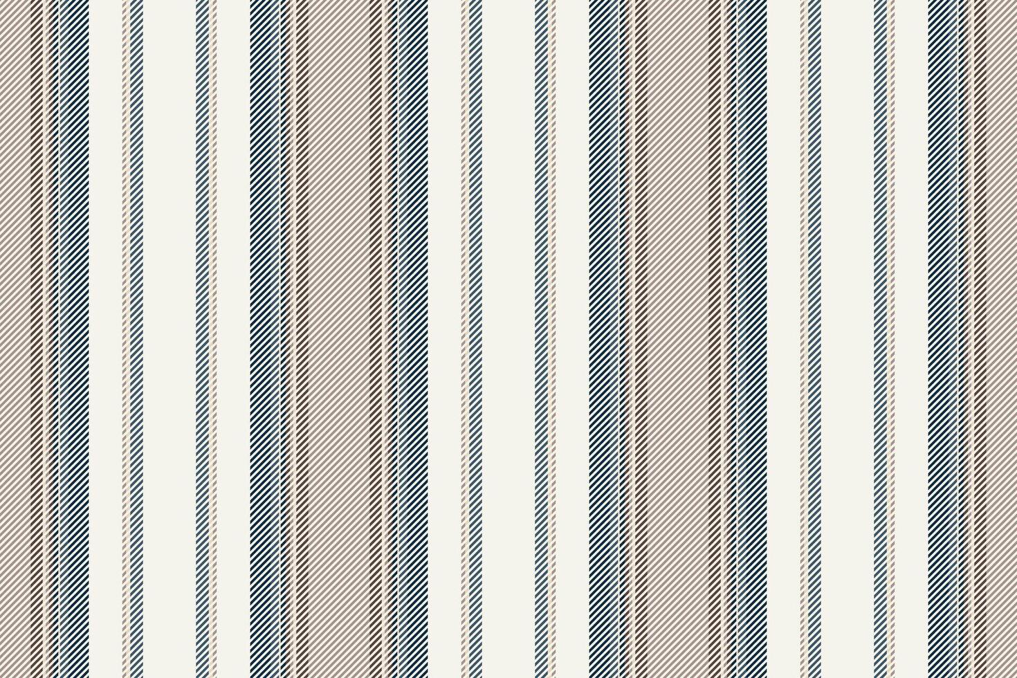 Trendy striped wallpaper. Vintage stripes pattern seamless fabric texture. Template stripe wrapping paper. vector