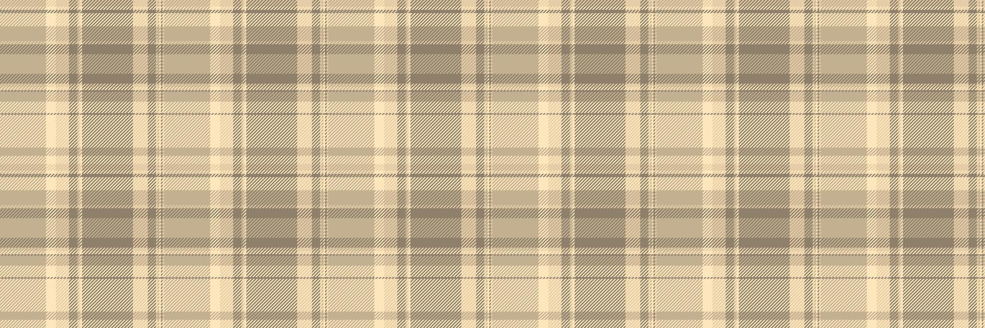 Tie tartan plaid textile, realistic pattern texture seamless. 20s check background fabric in pastel and light colors. vector