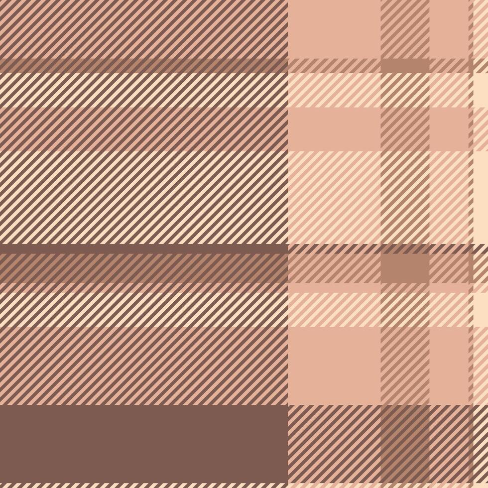 Textile design of textured plaid. Checkered fabric pattern swatch for shirt, dress, suit, wrapping paper print, invitation and gift card. vector