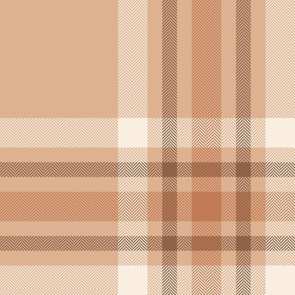 Plaid check pattern. Seamless fabric texture. Tartan textile print. vector