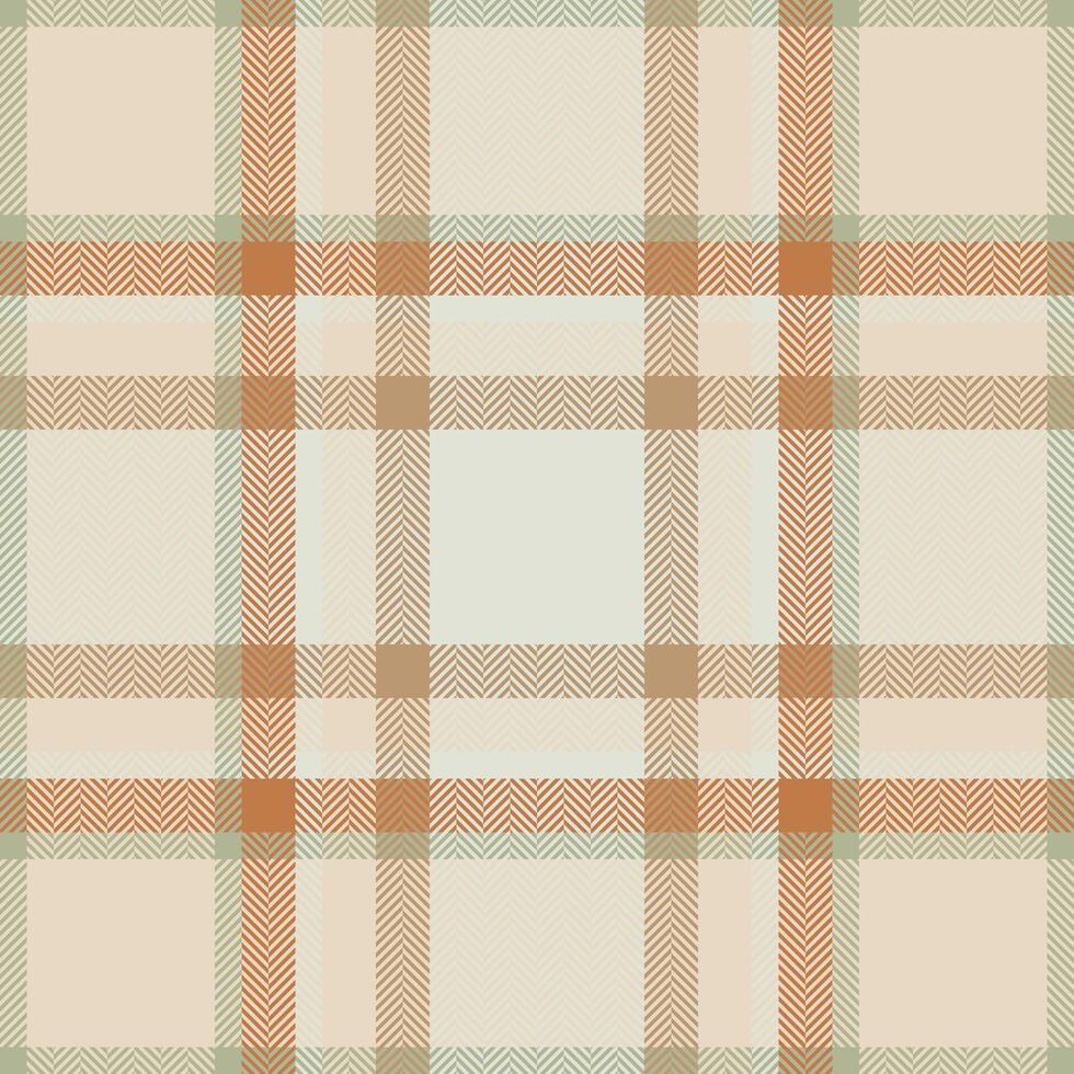 Plaid check pattern. Seamless fabric texture. Tartan textile print. vector