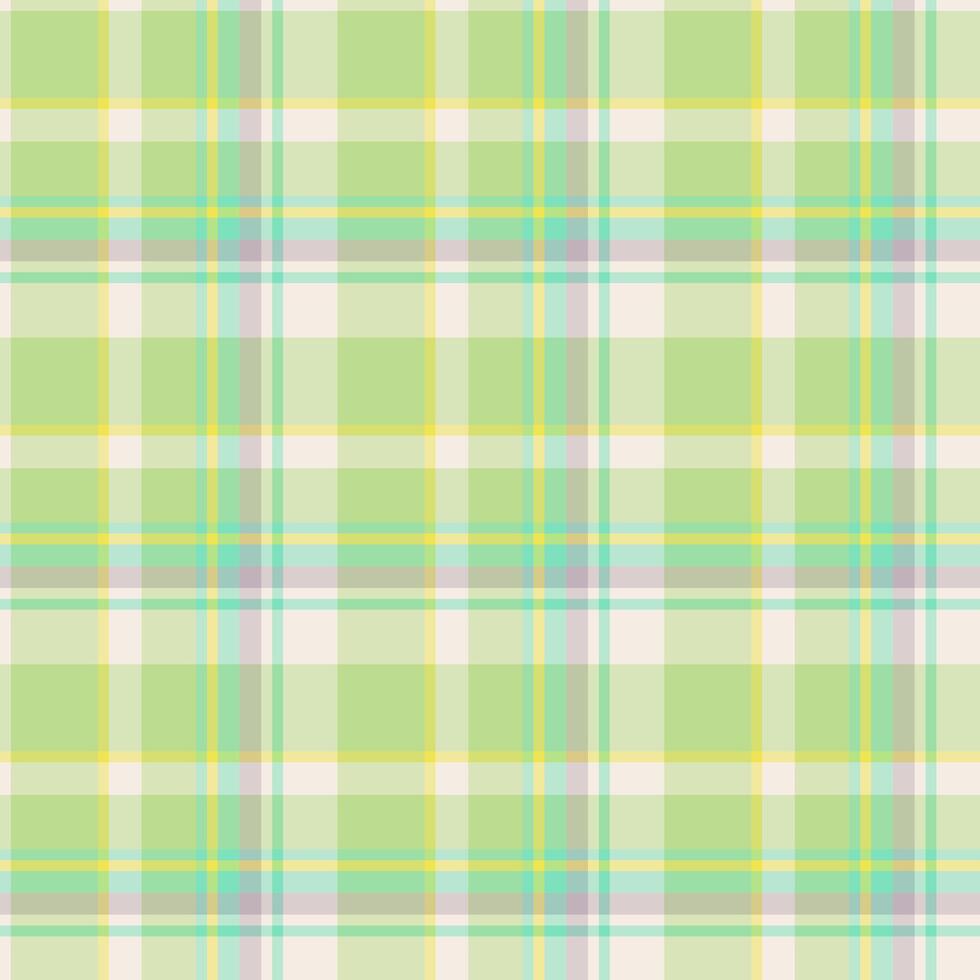Plaid seamless pattern. background of textile ornament. Flat fabric design. vector