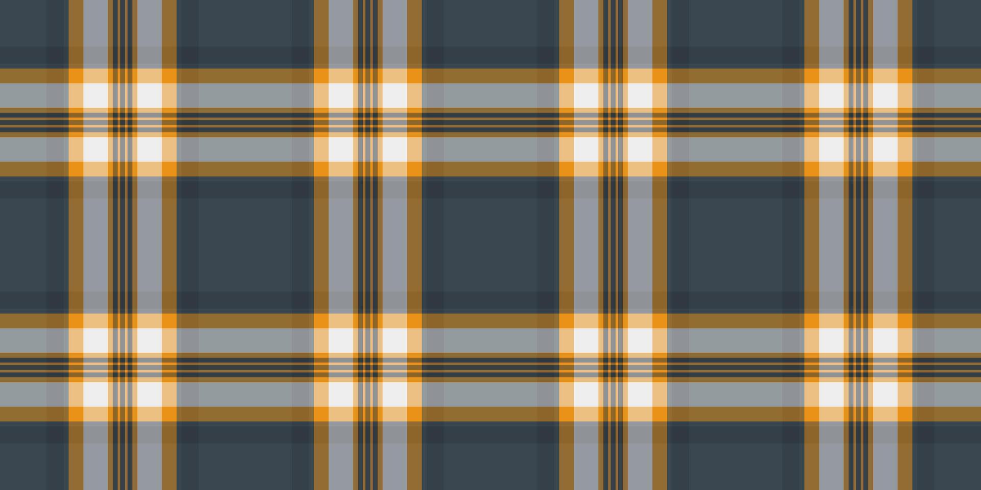Stylish fabric textile , stage background check plaid. Blanket texture pattern tartan seamless in amber and dark colors. vector