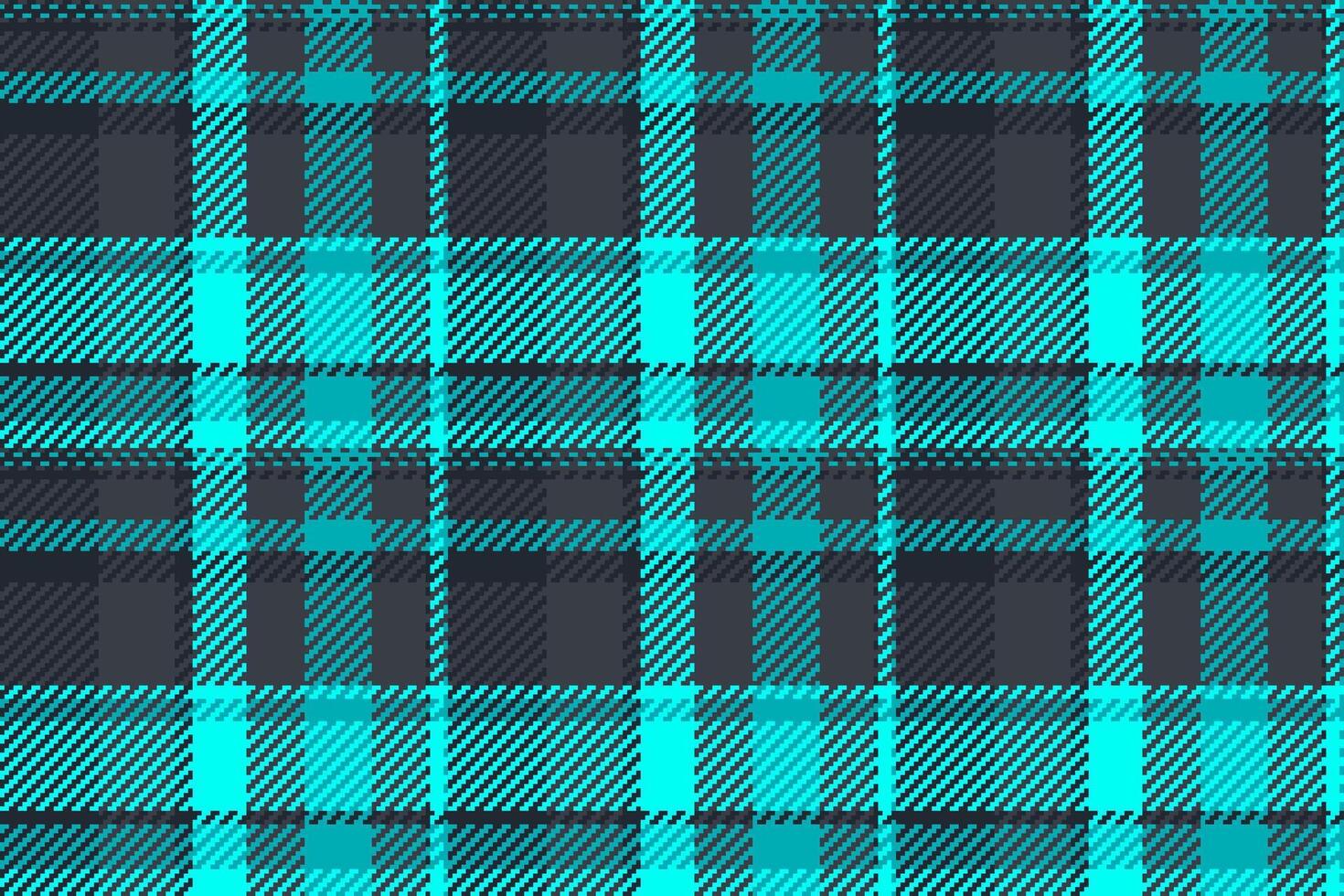 Glamor plaid tartan check, machinery texture textile pattern. Close up background seamless fabric in dark and bright colors. vector