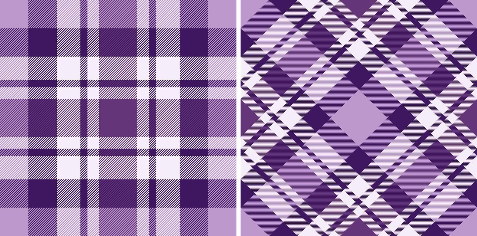 Check background fabric of tartan pattern plaid with a textile texture seamless. Set in winter colors of new year celebration ideas. vector