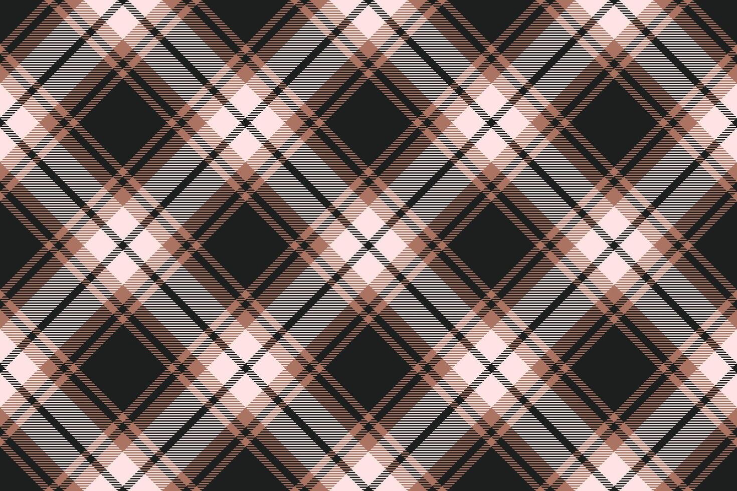 Tartan plaid background, diagonal check seamless pattern. fabric texture for textile print, wrapping paper, gift card, wallpaper. vector