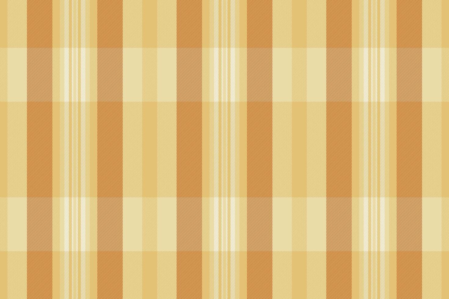 Relax background plaid pattern, wedding seamless textile check. Size texture tartan fabric in amber and light colors. vector