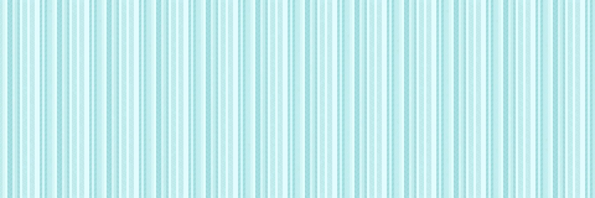 Contrast lines textile fabric, refresh texture seamless background. Elegance vertical stripe pattern in light cyan and light colors. vector