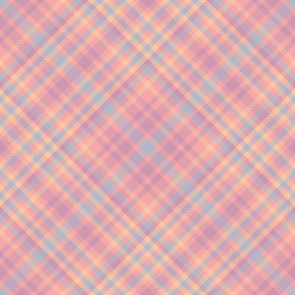 Strip texture tartan textile, vibrant plaid fabric background. Jpg pattern check seamless in red and light colors. vector