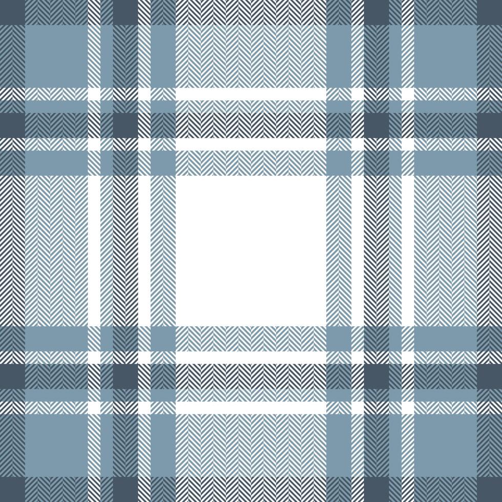 Plaid check pattern. Seamless fabric texture. Tartan textile print. vector