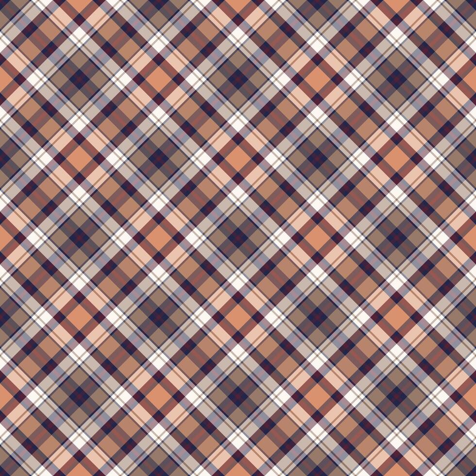 Plaid seamless pattern. background of textile ornament. Flat fabric design. vector