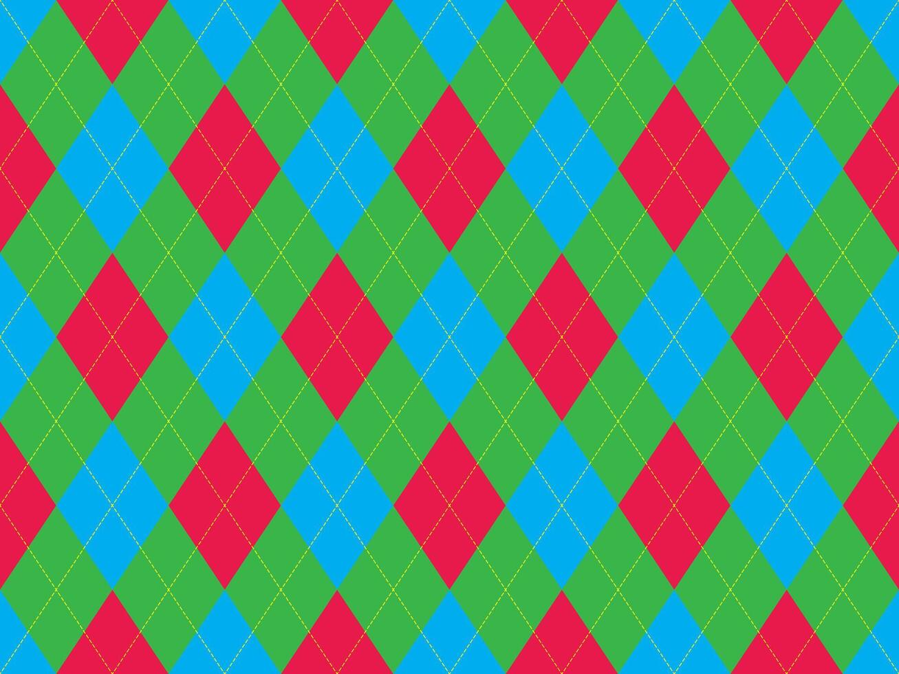 Argyle pattern seamless. Fabric texture background. Classic argill ornament vector