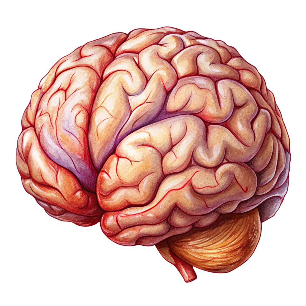 Human Brain Organ Element png