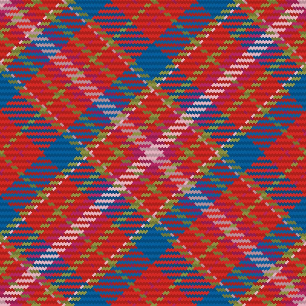 Seamless pattern of scottish tartan plaid. Repeatable background with check fabric texture. backdrop striped textile print. vector