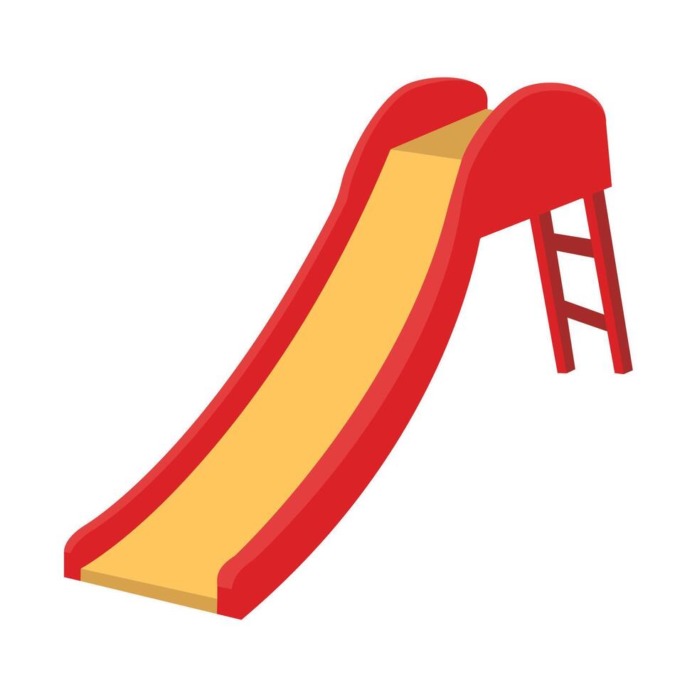 Slide playground for children vector