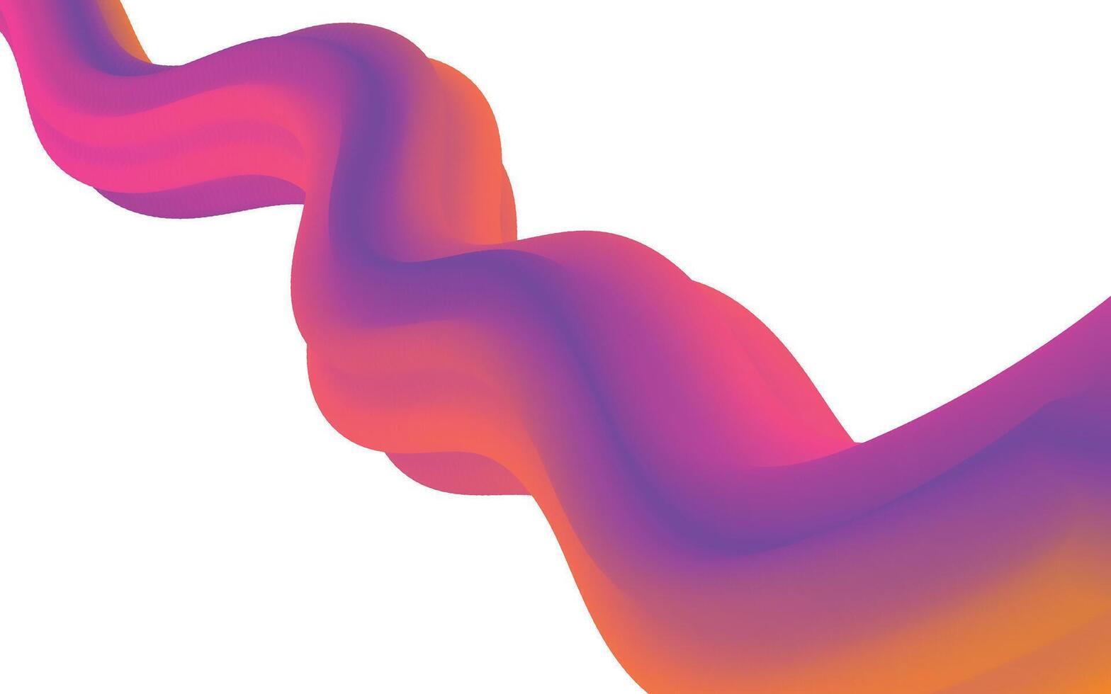 abstract colorful fluid background design template vector