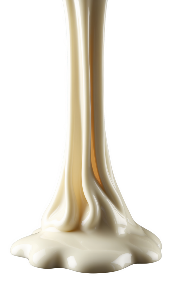 Silky White Chocolate Melt Flowing Down png