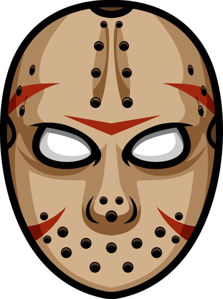 Hockey mask halloween killer Pro EPS file vector