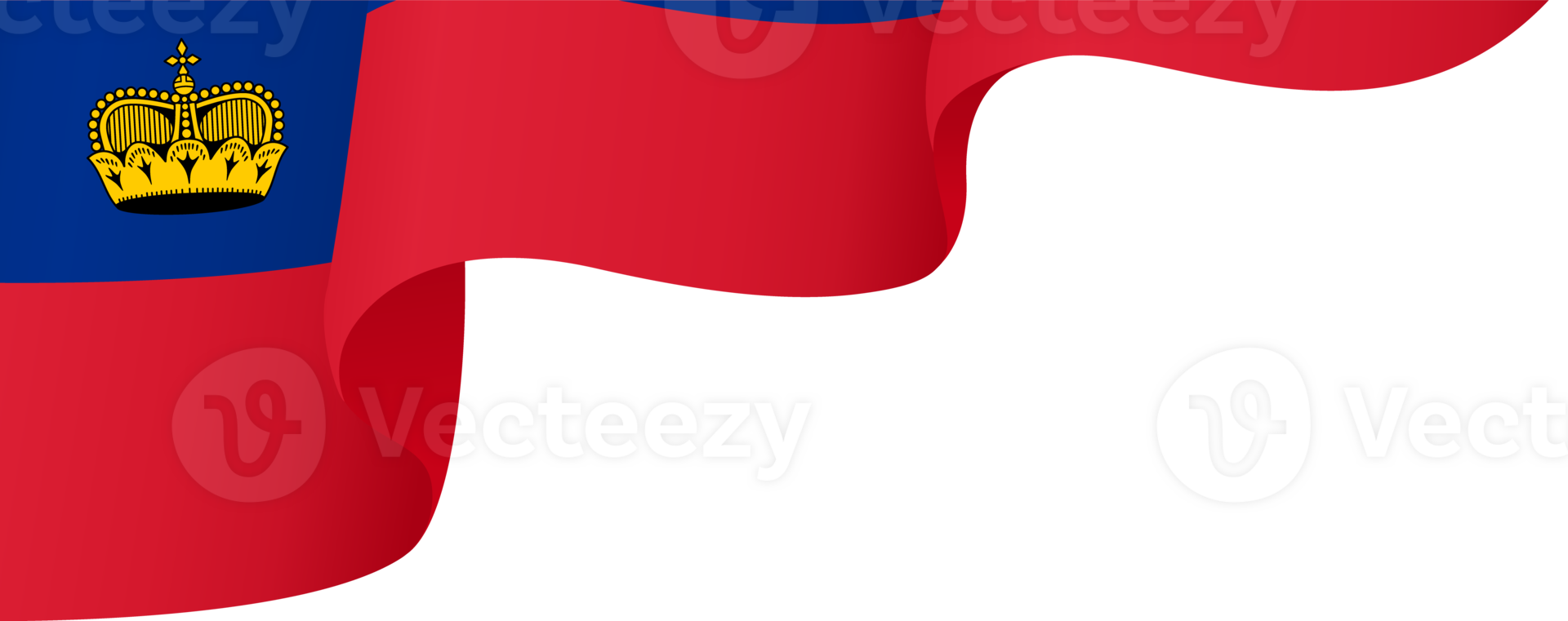 Liechtenstein flag wave png