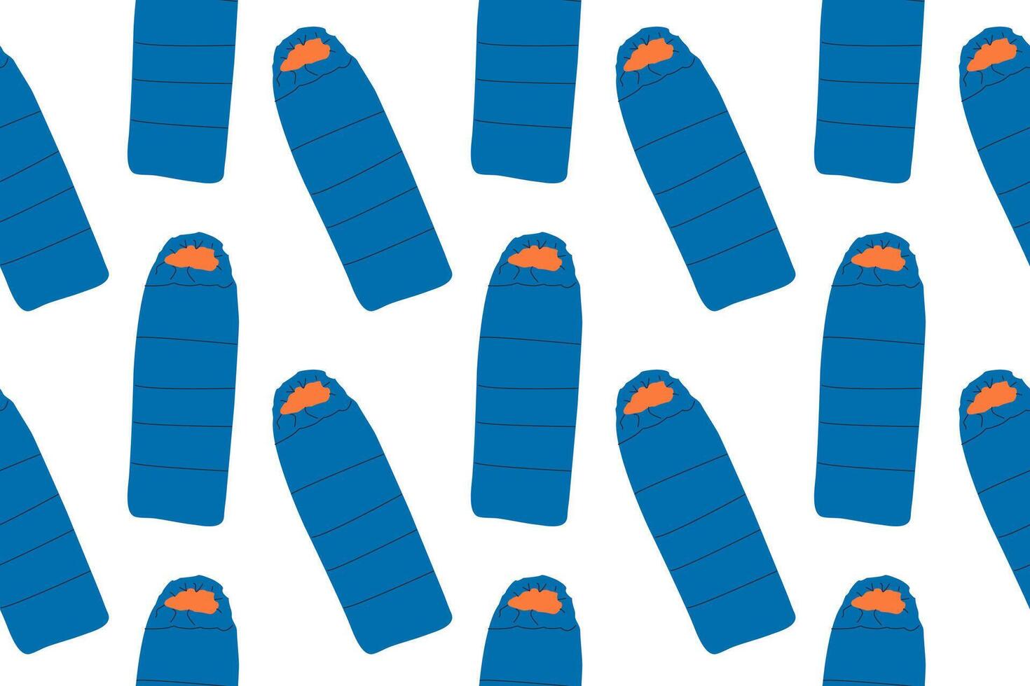 Sleeping bag icon .Cartoon icon isolated on white background sleeping bag . Activity sleeping tool for outdoor travel , camping and hiking. vector