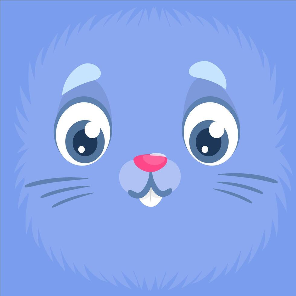 Happy Bunny rabbit cartoon. illustration vector