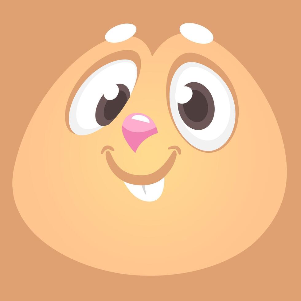 Happy Bunny rabbit cartoon. illustration vector