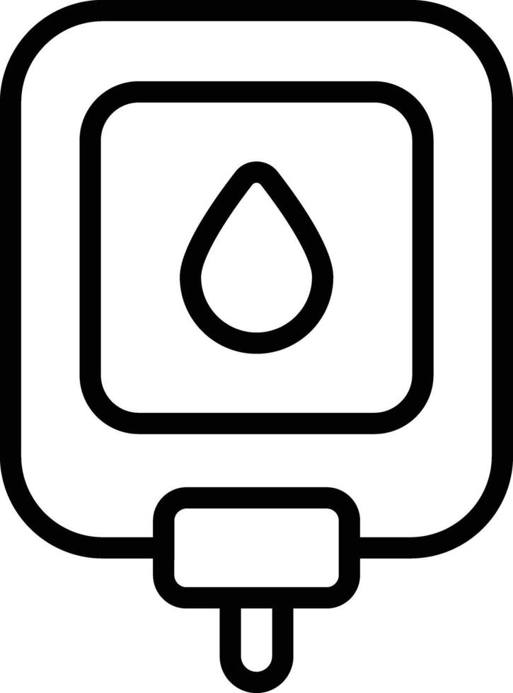 blood bag illustration design vector
