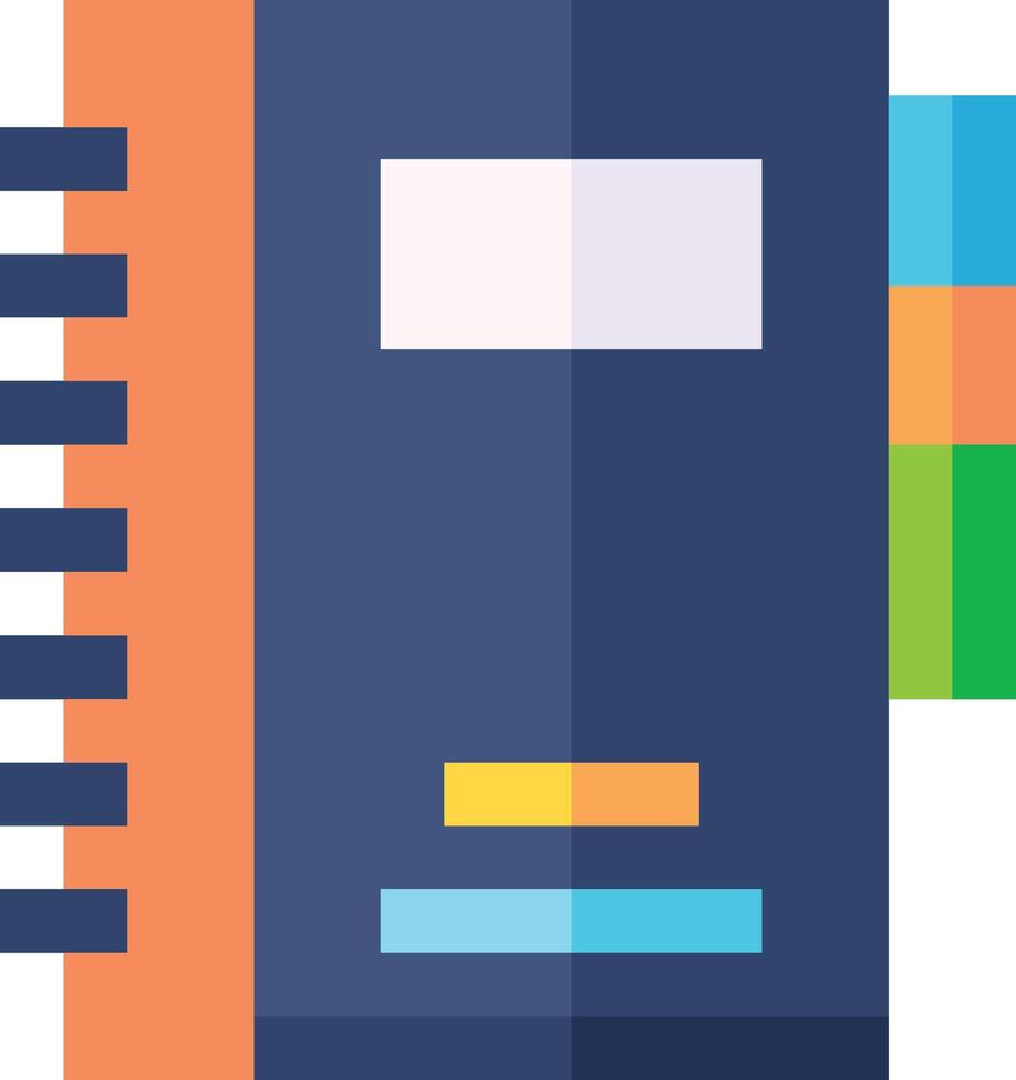 appointment book illustration design vector