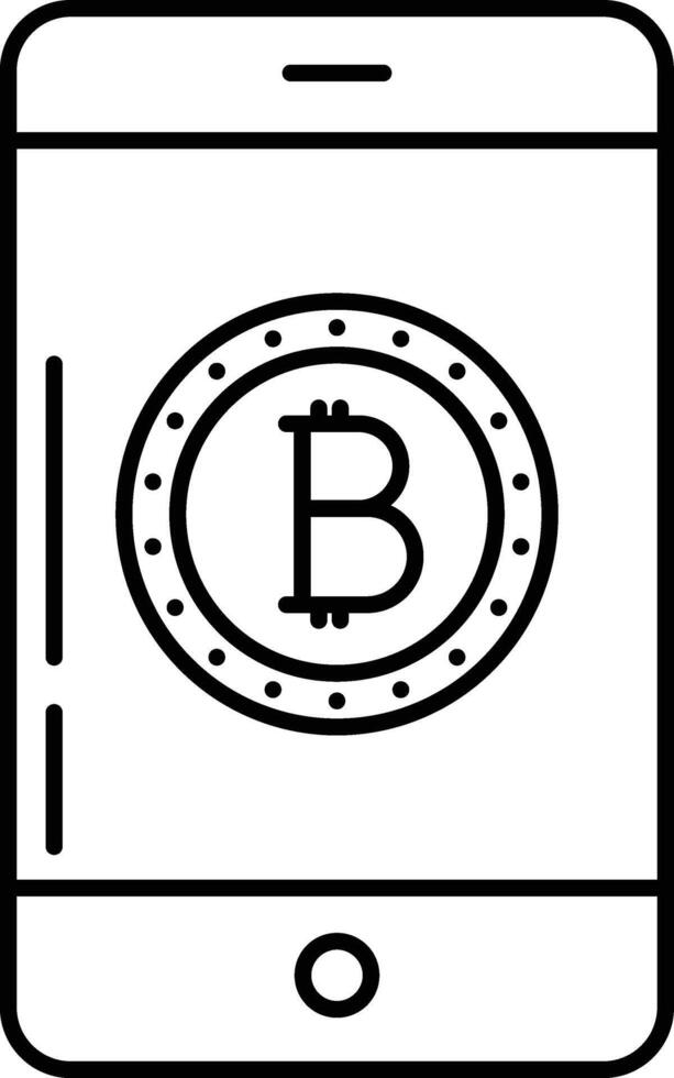 bitcoin illustration design vector
