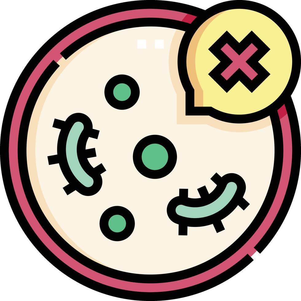 bacteria illustration design vector